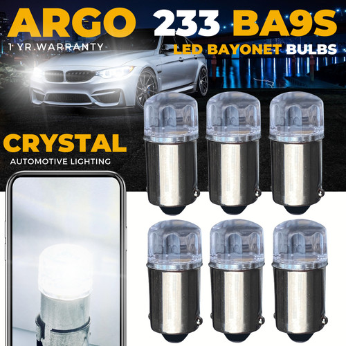 Ba9s 233 led white - ba9s,