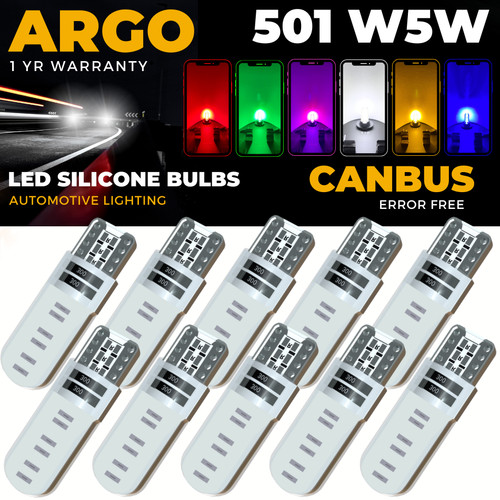 501 t10 led - bright, car