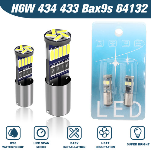 H6w ba9s 433 - 2x,