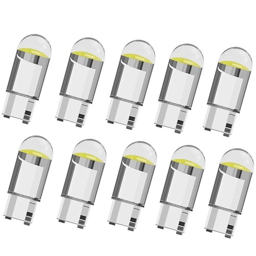 10x 501 w5w t10 cob - 10x, bulbs