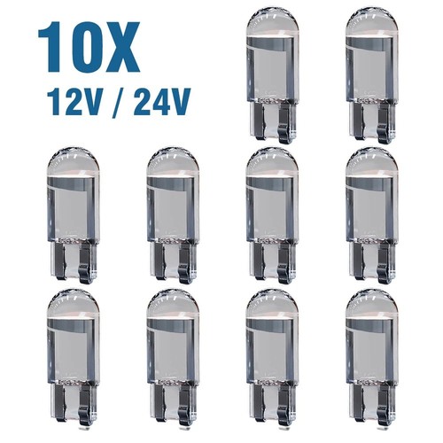 10pc 501 t10 led - 501, bulbs