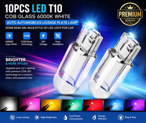 10x 501 bulb w5w - w5w,