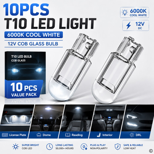 10x 501 bulb w5w - bulb,