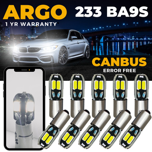 Ba9s t4w 233 led - t4w, interior