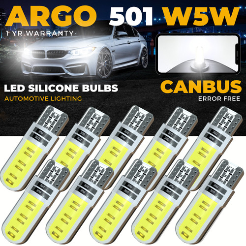 T10 501 w5w led bulbs - t10,