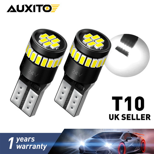 T10 car bulbs led error - t10,