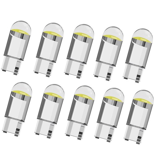 10pc 501 w5w led - w5w, bulbs