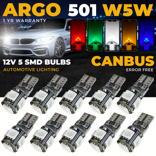 T10 car led bulbs 501 - car,