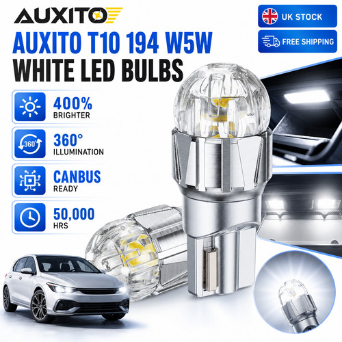 Auxito t10 501 - 5050smd, led