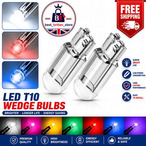 10x 501 bulb w5w t10 - bulb, led