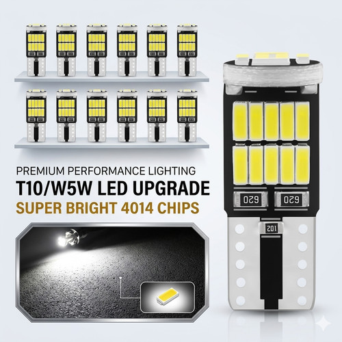 10x 501 t10 led - 10x, bulbs